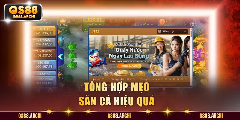 Tổng hợp mẹo săn cá hiệu quả